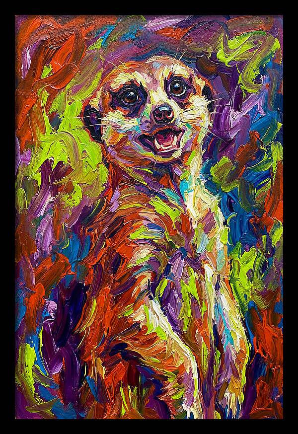Meerkat In Vibrant Colors