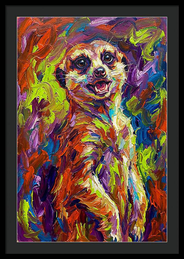 Meerkat In Vibrant Colors