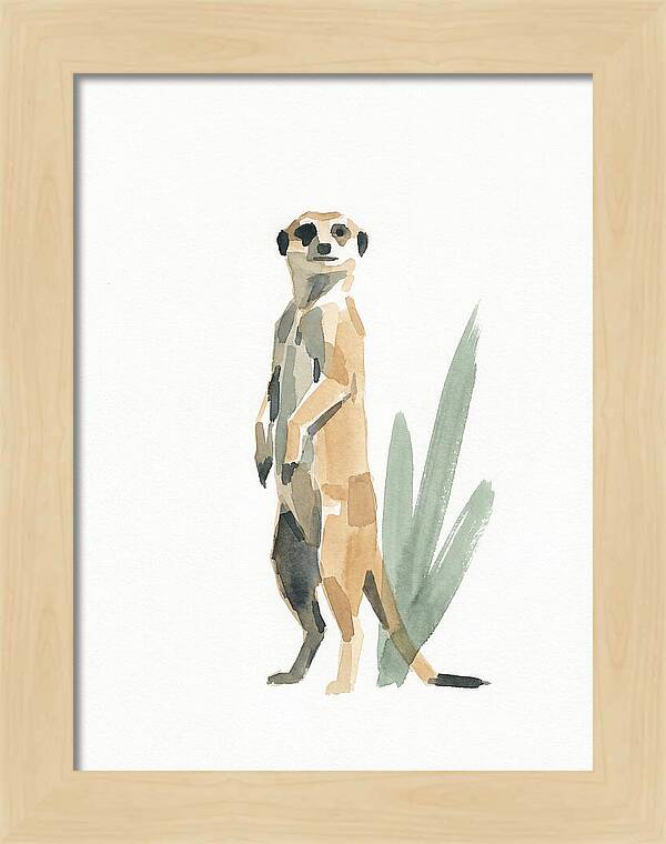 Meerkat Standing Tall