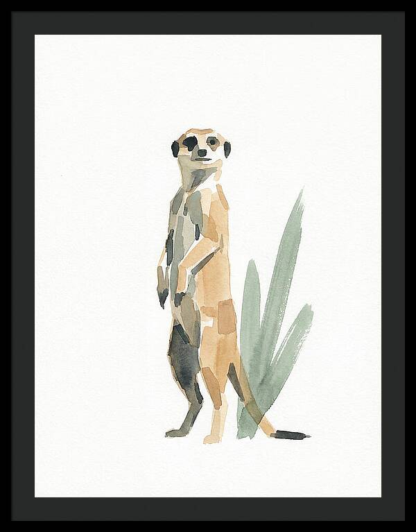 Meerkat Standing Tall