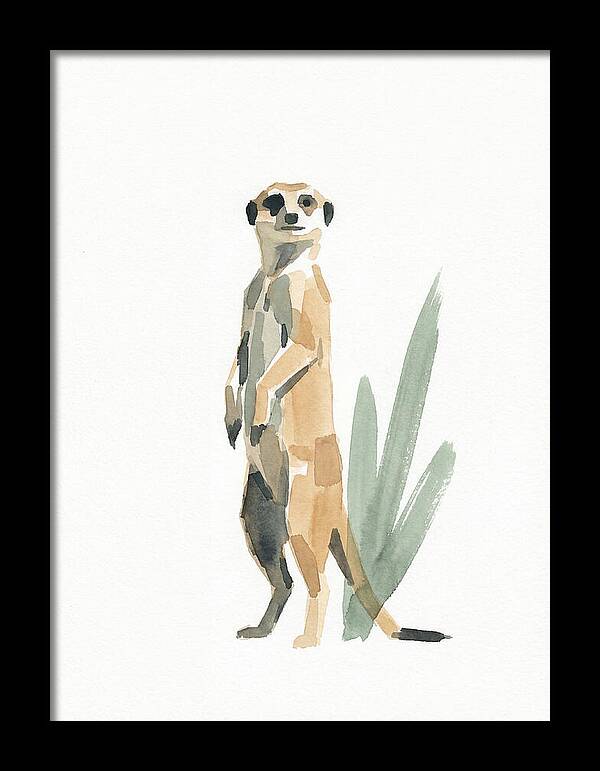 Meerkat Standing Tall