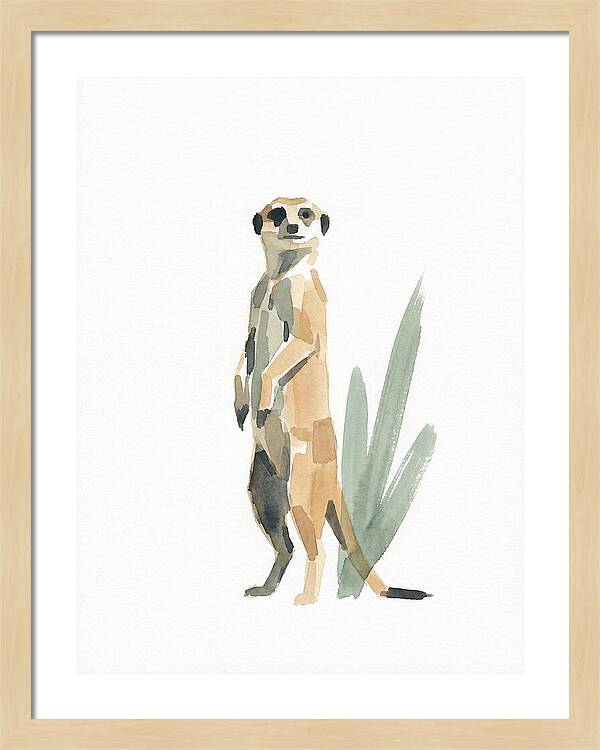 Meerkat Standing Tall