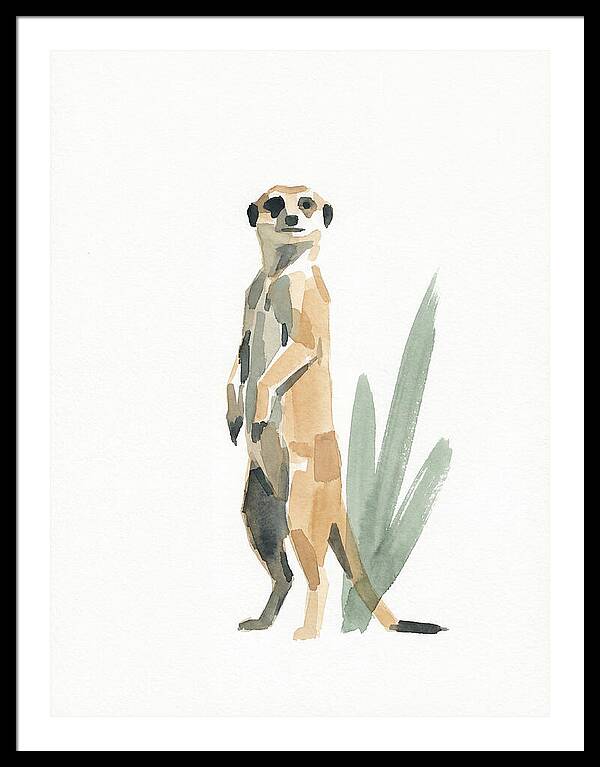 Meerkat Standing Tall