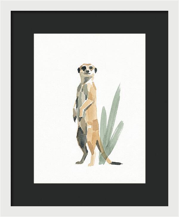Meerkat Standing Tall