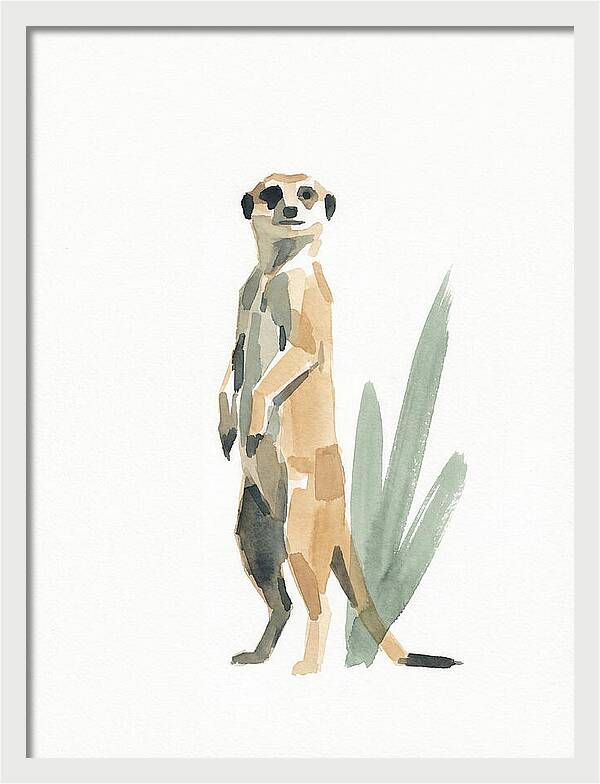 Meerkat Standing Tall