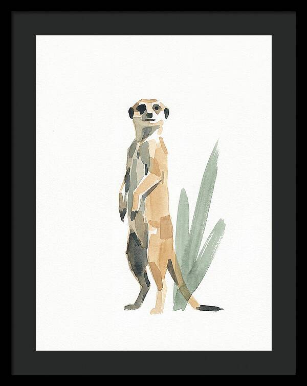 Meerkat Standing Tall