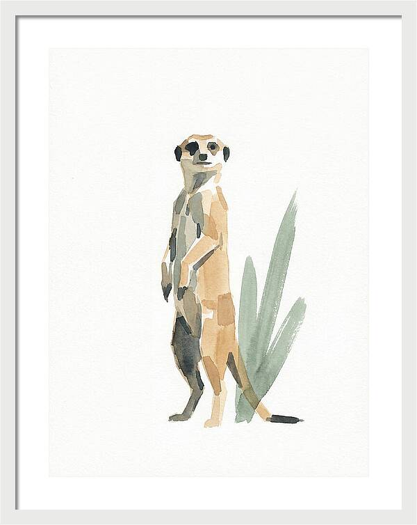 Meerkat Standing Tall