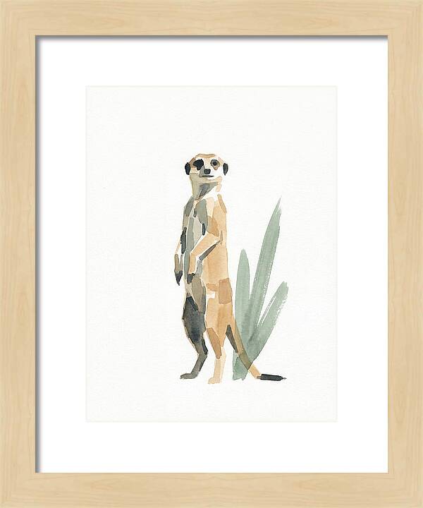 Meerkat Standing Tall