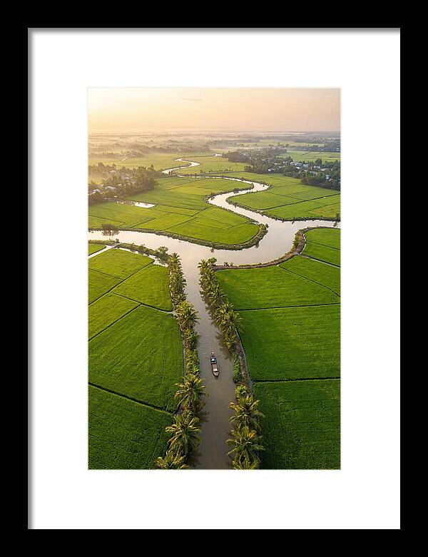 Mekong Delta Serenity At Dawn