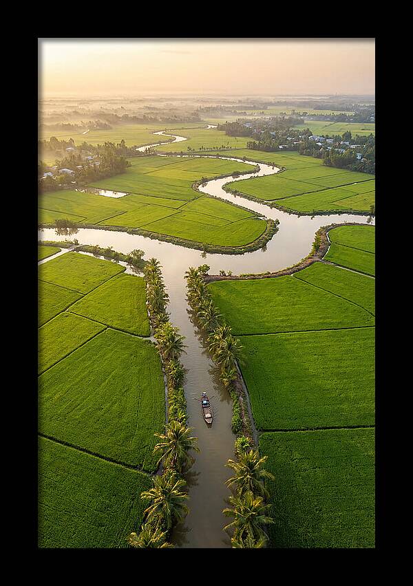 Mekong Delta Serenity At Dawn