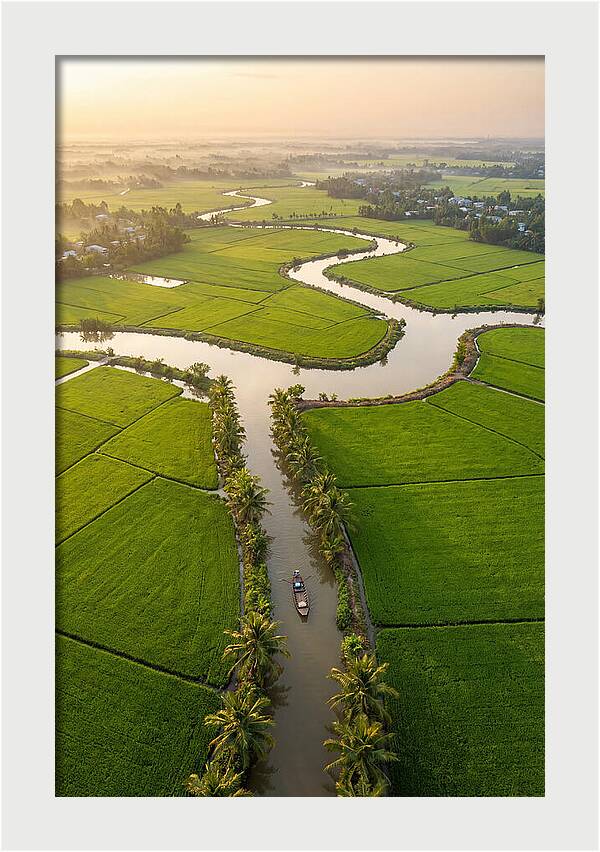 Mekong Delta Serenity At Dawn