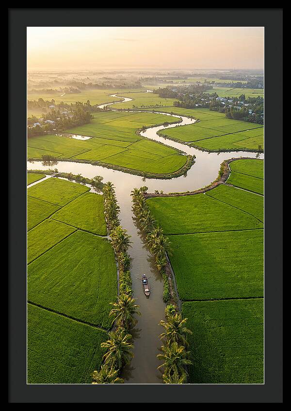 Mekong Delta Serenity At Dawn