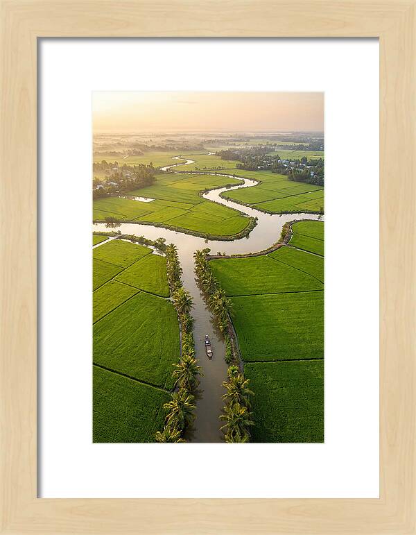 Mekong Delta Serenity At Dawn