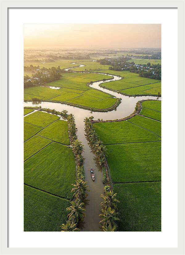 Mekong Delta Serenity At Dawn