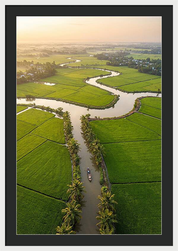 Mekong Delta Serenity At Dawn