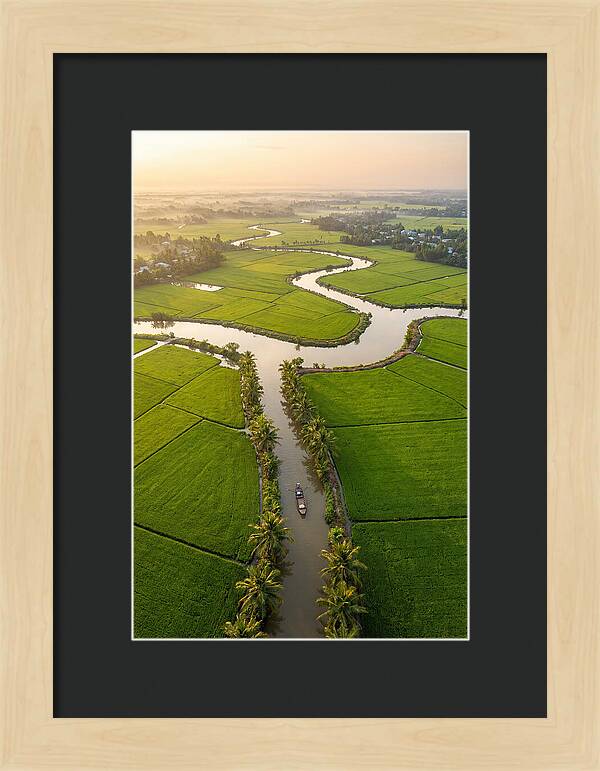 Mekong Delta Serenity At Dawn