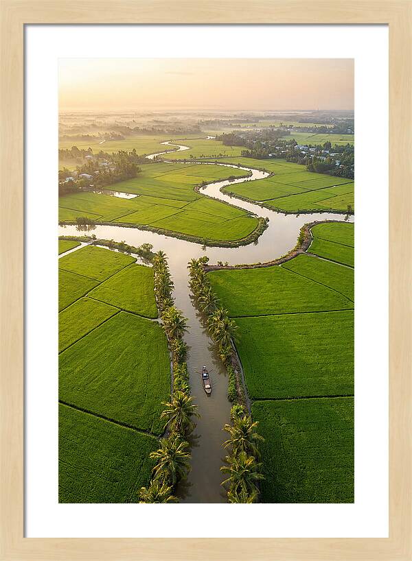 Mekong Delta Serenity At Dawn