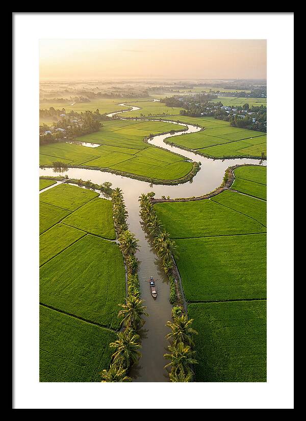 Mekong Delta Serenity At Dawn