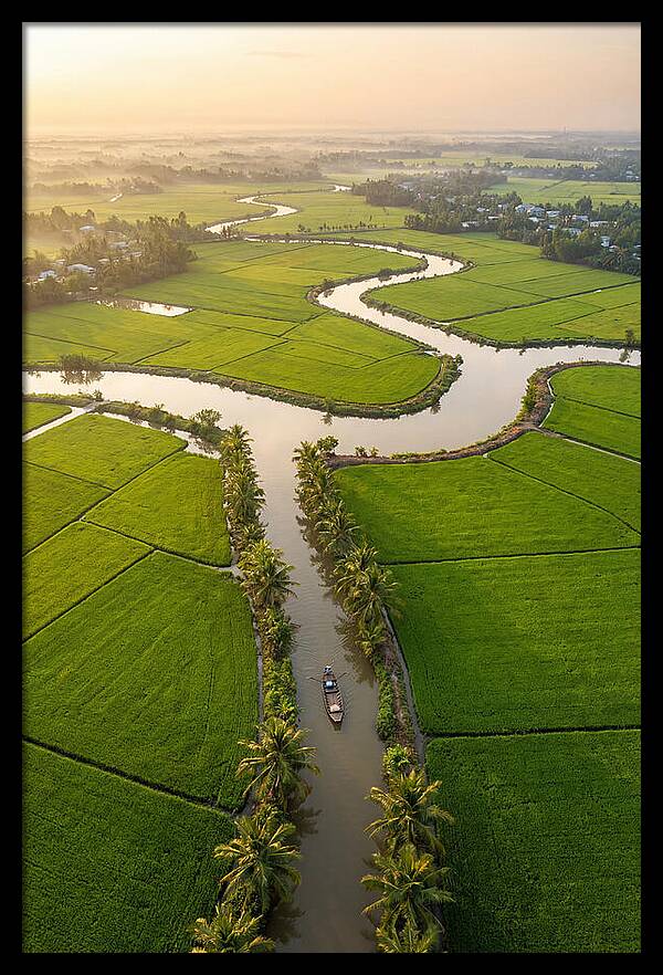 Mekong Delta Serenity At Dawn