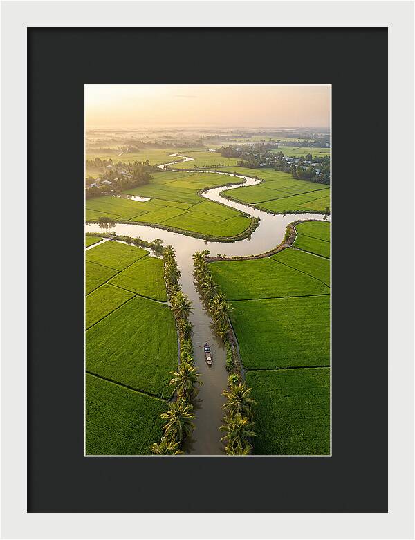 Mekong Delta Serenity At Dawn