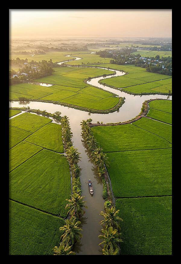 Mekong Delta Serenity At Dawn