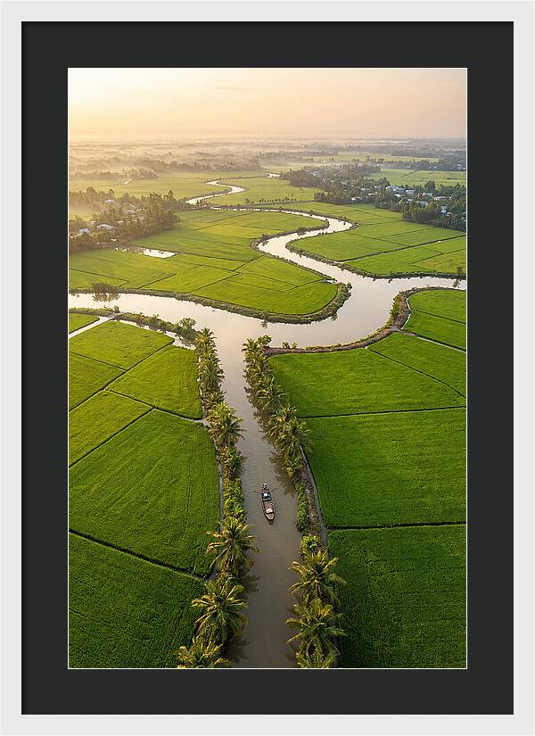 Mekong Delta Serenity At Dawn