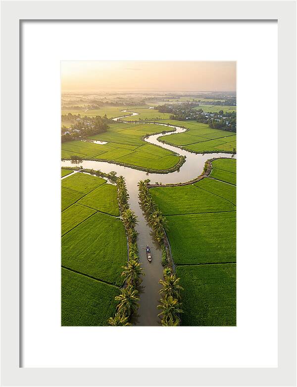 Mekong Delta Serenity At Dawn