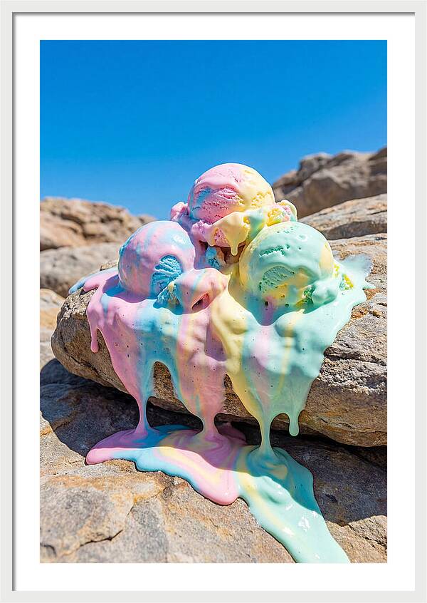 Melting Ice Cream Delight