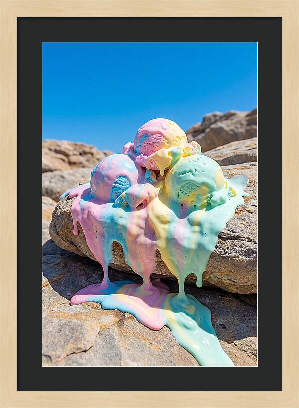 Melting Ice Cream Delight