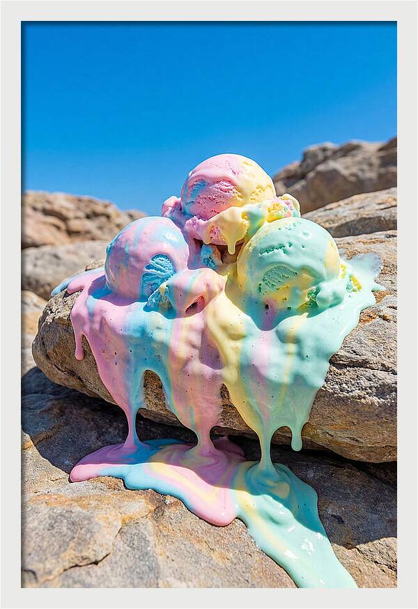 Melting Ice Cream Delight