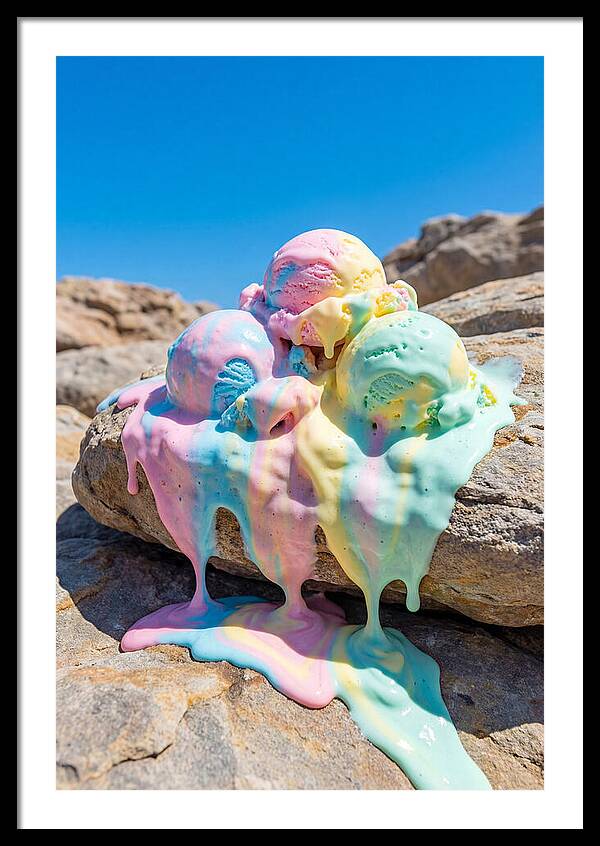 Melting Ice Cream Delight