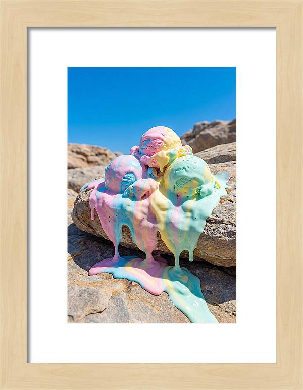 Melting Ice Cream Delight