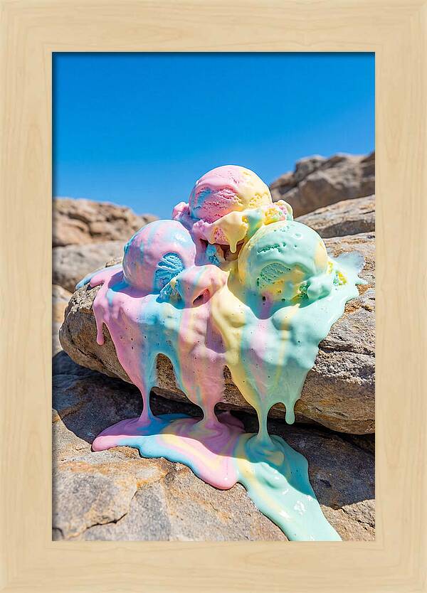 Melting Ice Cream Delight