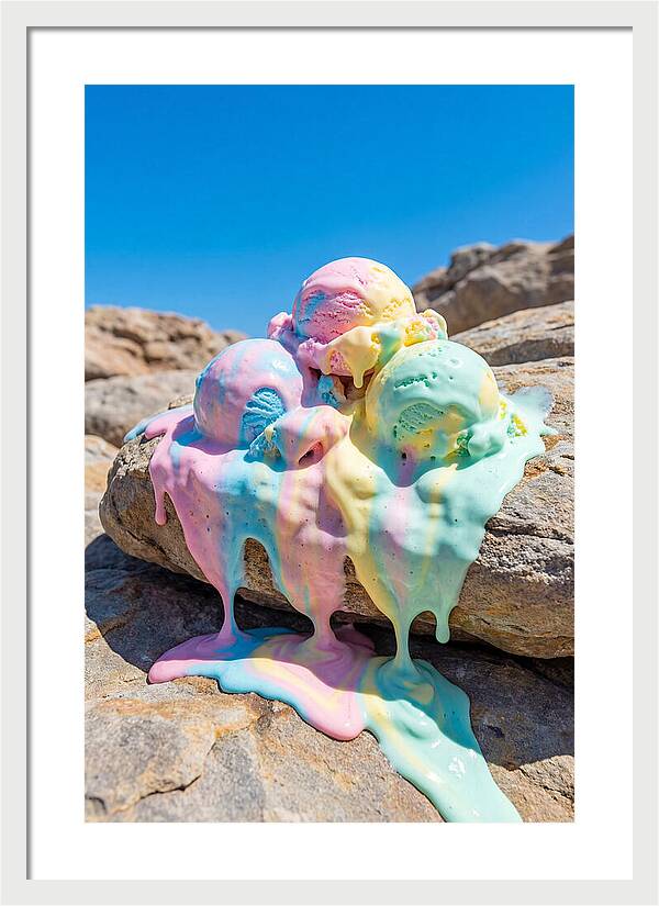 Melting Ice Cream Delight