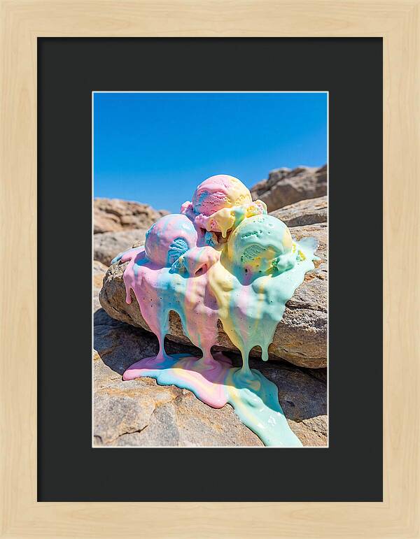 Melting Ice Cream Delight