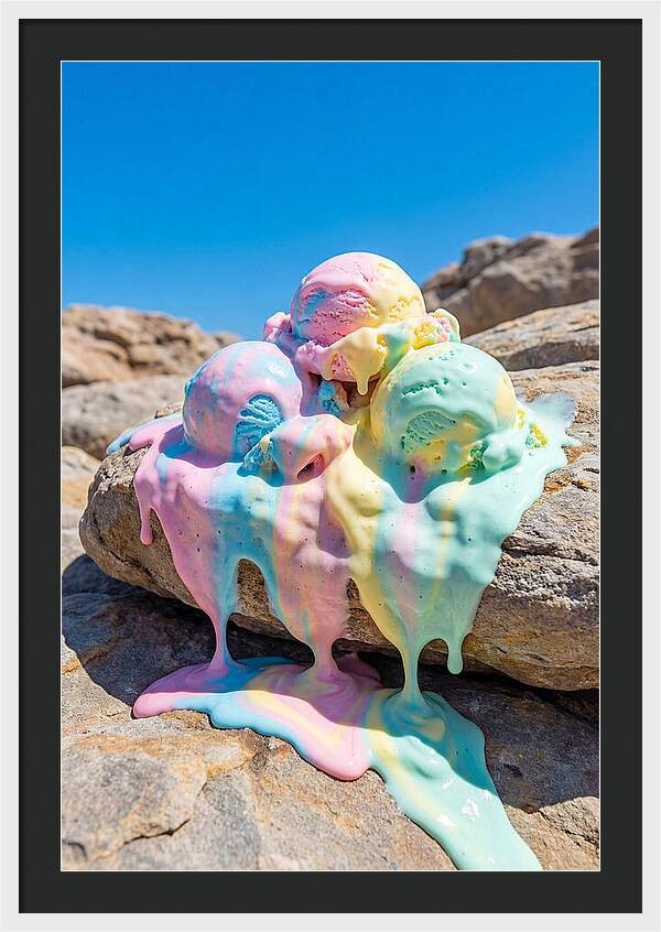 Melting Ice Cream Delight