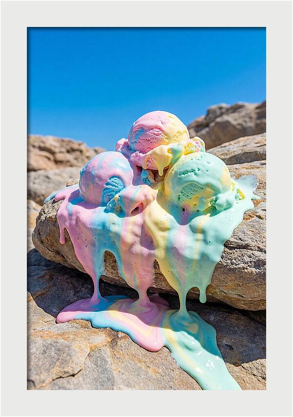 Melting Ice Cream Delight