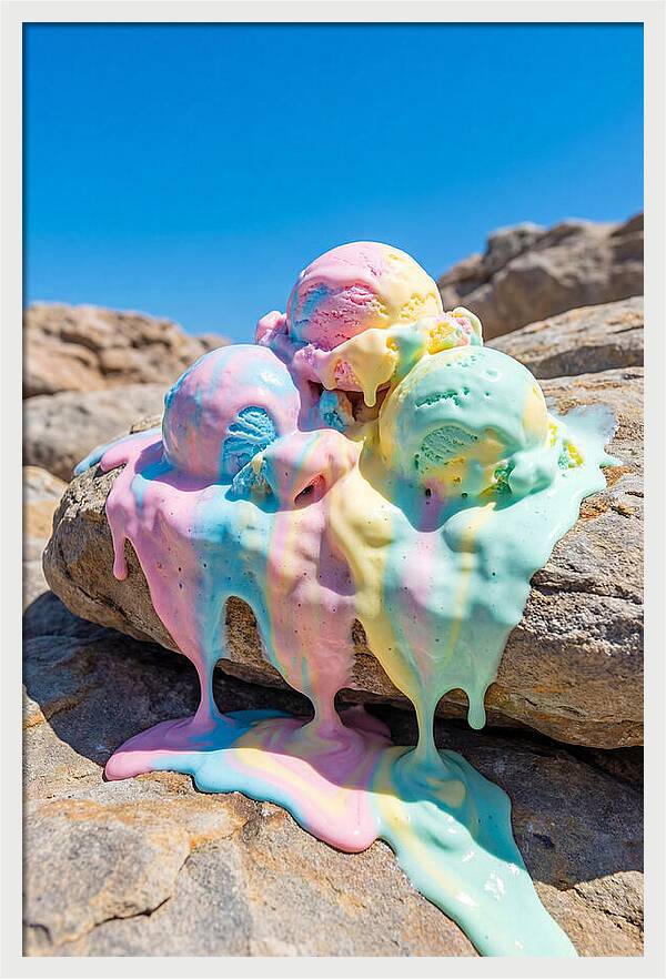 Melting Ice Cream Delight
