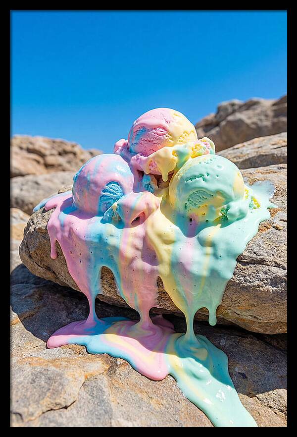 Melting Ice Cream Delight