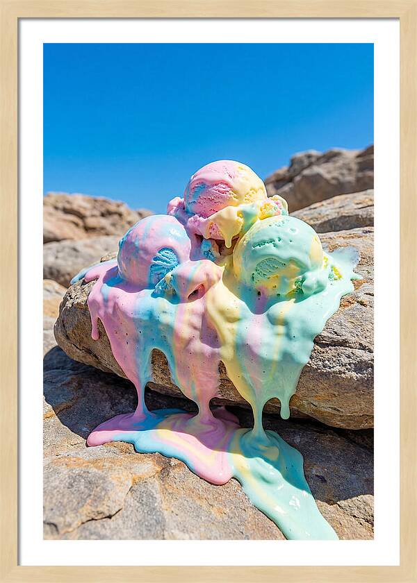 Melting Ice Cream Delight