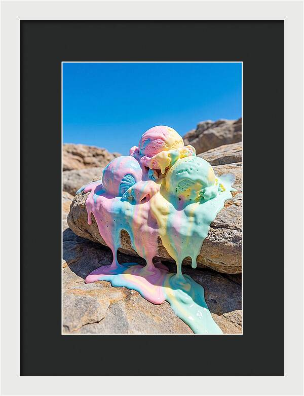 Melting Ice Cream Delight