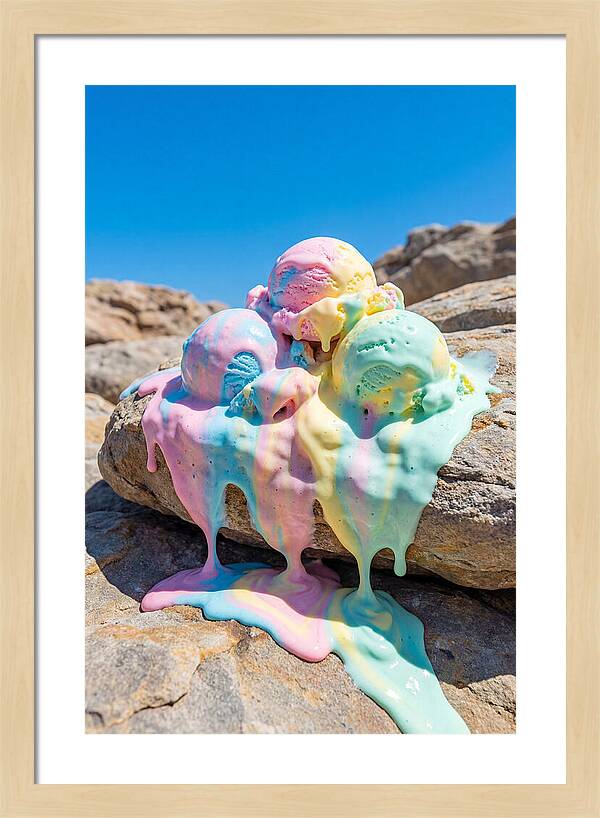 Melting Ice Cream Delight