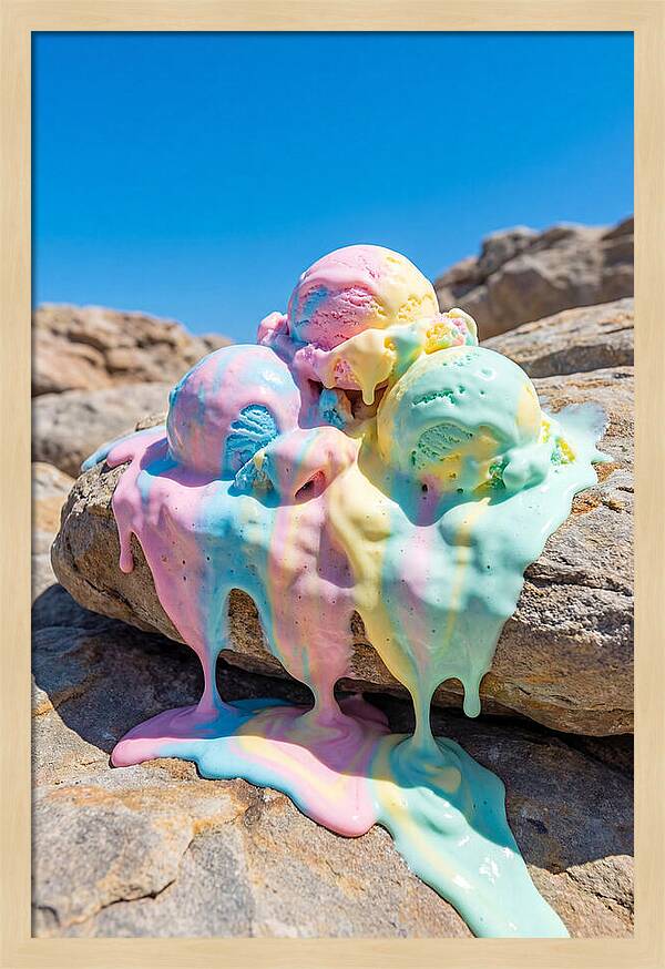 Melting Ice Cream Delight