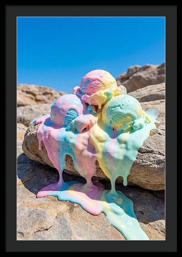 Melting Ice Cream Delight