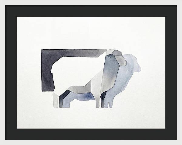 Merino Sheep Minimalism