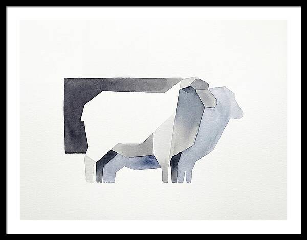 Merino Sheep Minimalism