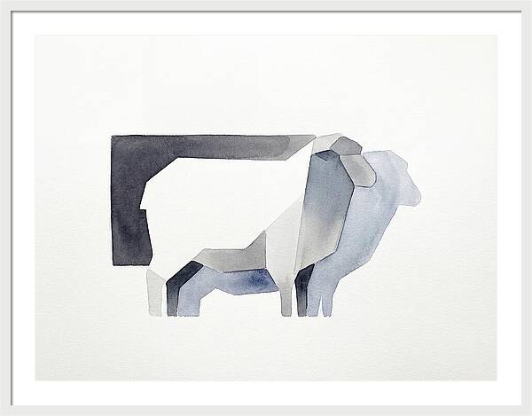 Merino Sheep Minimalism