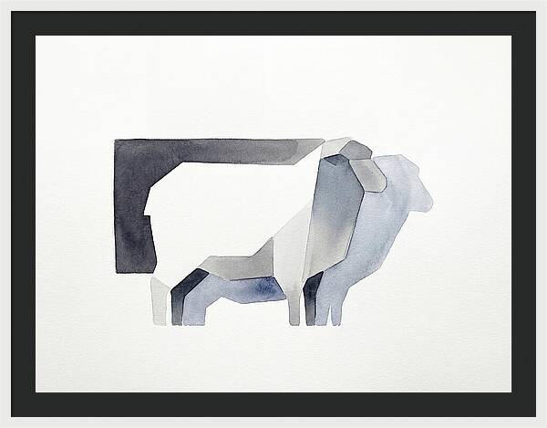 Merino Sheep Minimalism