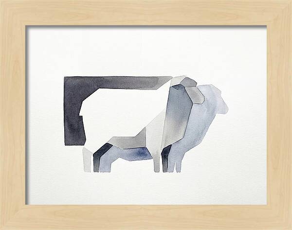 Merino Sheep Minimalism