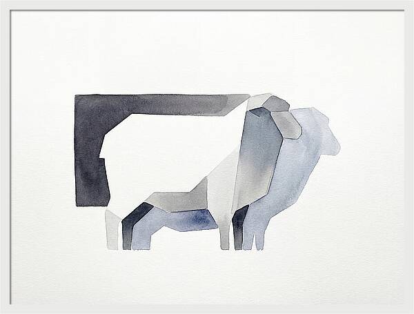 Merino Sheep Minimalism